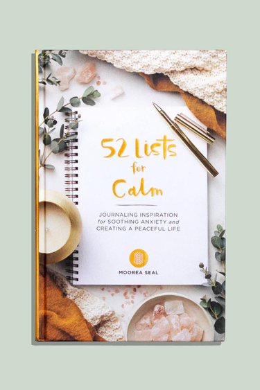 52 Lists for Calm Journal (For Soothing Anxiety)
